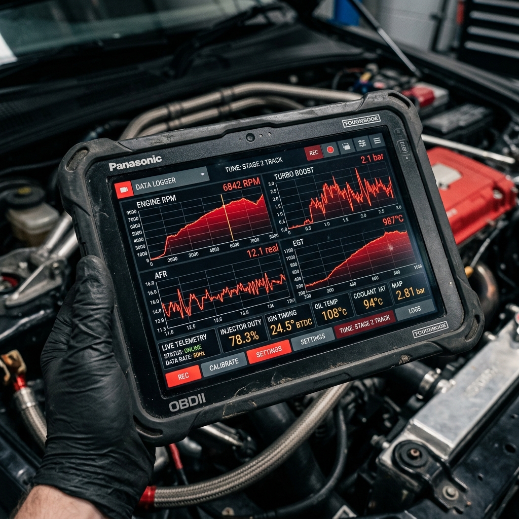 ECU tuning mapping
